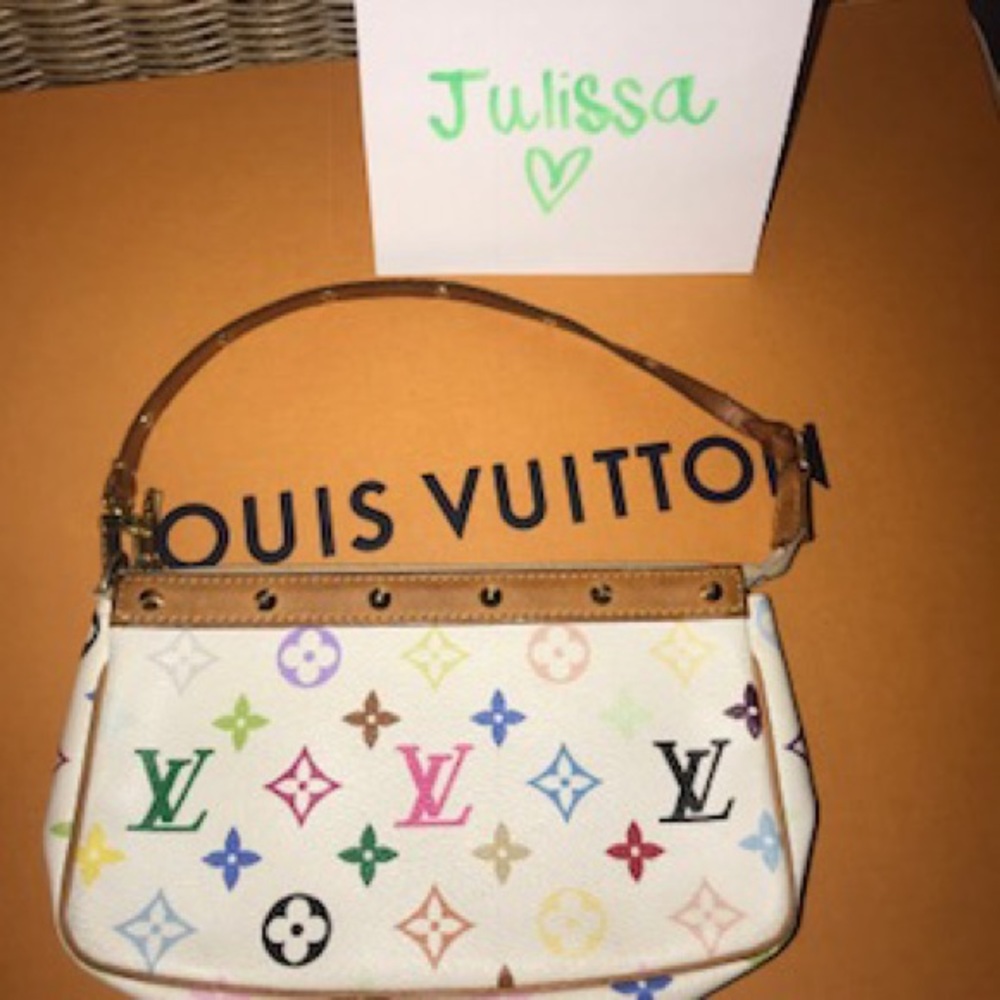 ❌❌SOLD❌Multicolored pouchette accessories